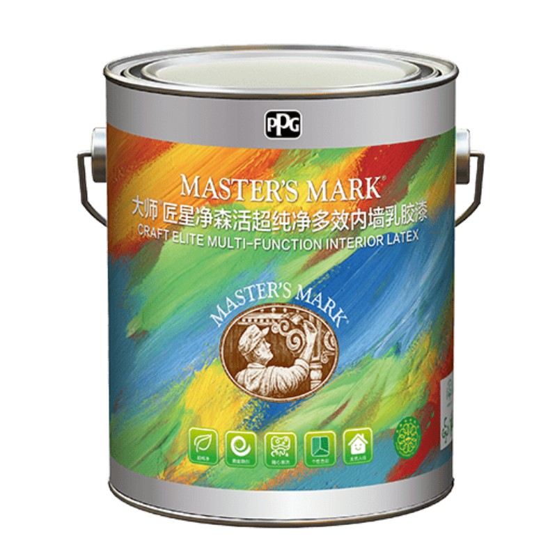 匠星淨森活超純淨多效內牆乳膠漆(粉白/深色)